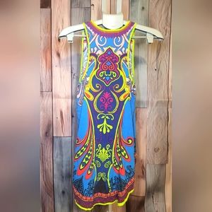 Flying Tomato neon tunic size L sleeveless Boho